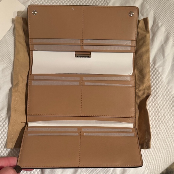 Michael Kors Collection Suntan Studded Wallet - Picture 5 of 7